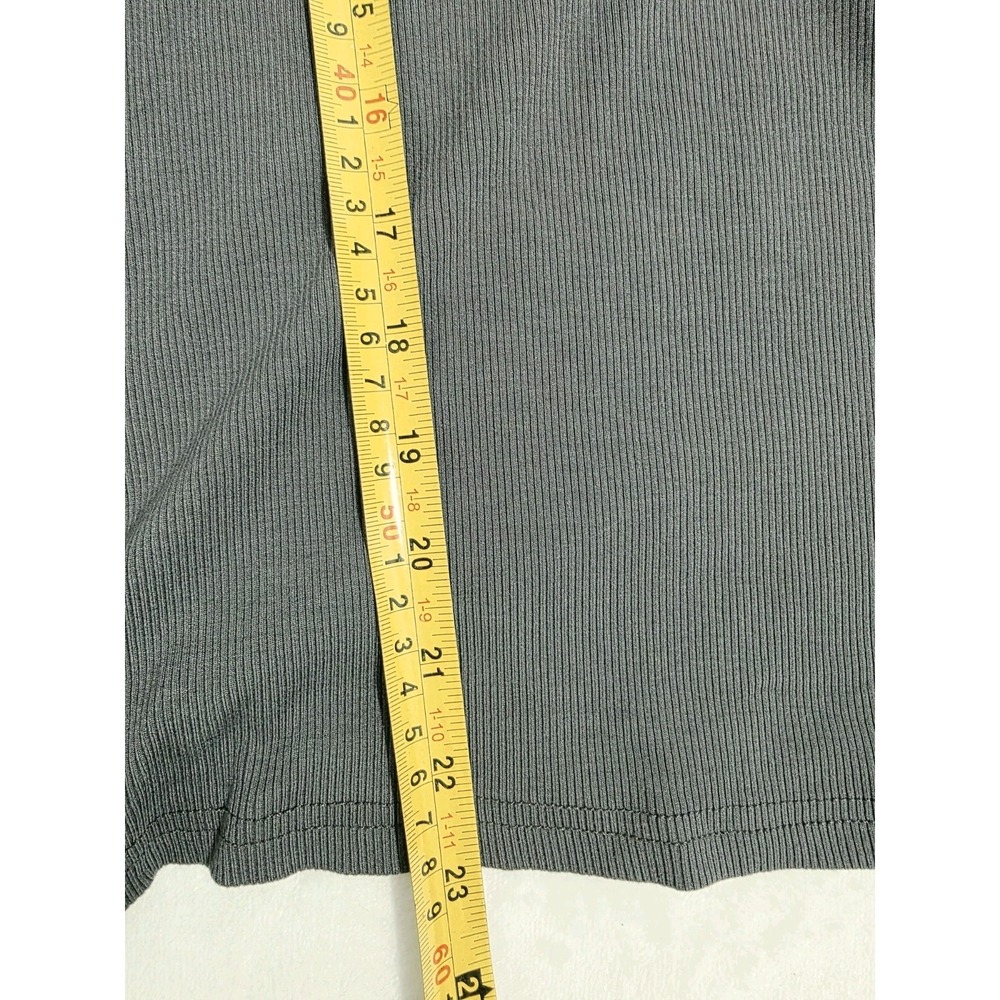 BTFBM Women's Blouse Top Long Sleeve Dark Gray Size XXL - Picture 5 of 7